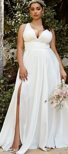 Plus  size wedding dresses evening bridal gown